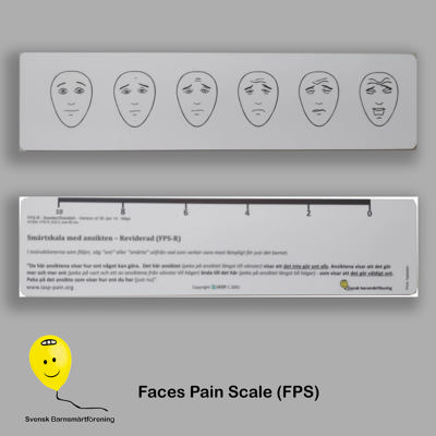 Faces Pain Scale, 5st